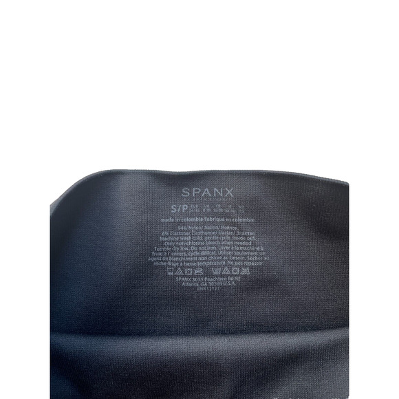 SPANX Look At Me Now Black Gray Camo Leggings Size Small - Picture 6 of 12